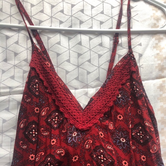 Red maxi dress - Picture 2 of 4